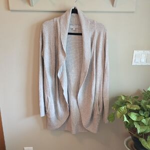 Barefoot Dreams Soft Cream Cardigan